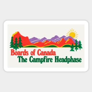 Original Retro 70s Style Boards Of Canada Fan Art Sticker
